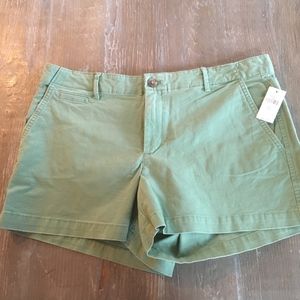 Womens GAP Green  Summer Short Size 10 T NWT